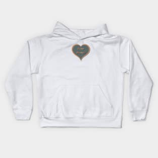 Line dance heart Kids Hoodie